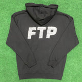 FTP BLACK SCRIBBLE LOGO HOODIE