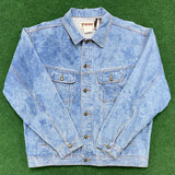 WRANGLER ACID WASH DENIM JACKET